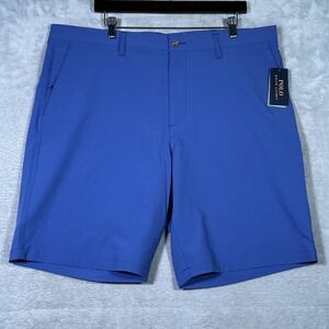 Ralph Lauren Shorts Mens 38T Tall (Act 40) Blue All Day Beach Swim Trunks Hybrid